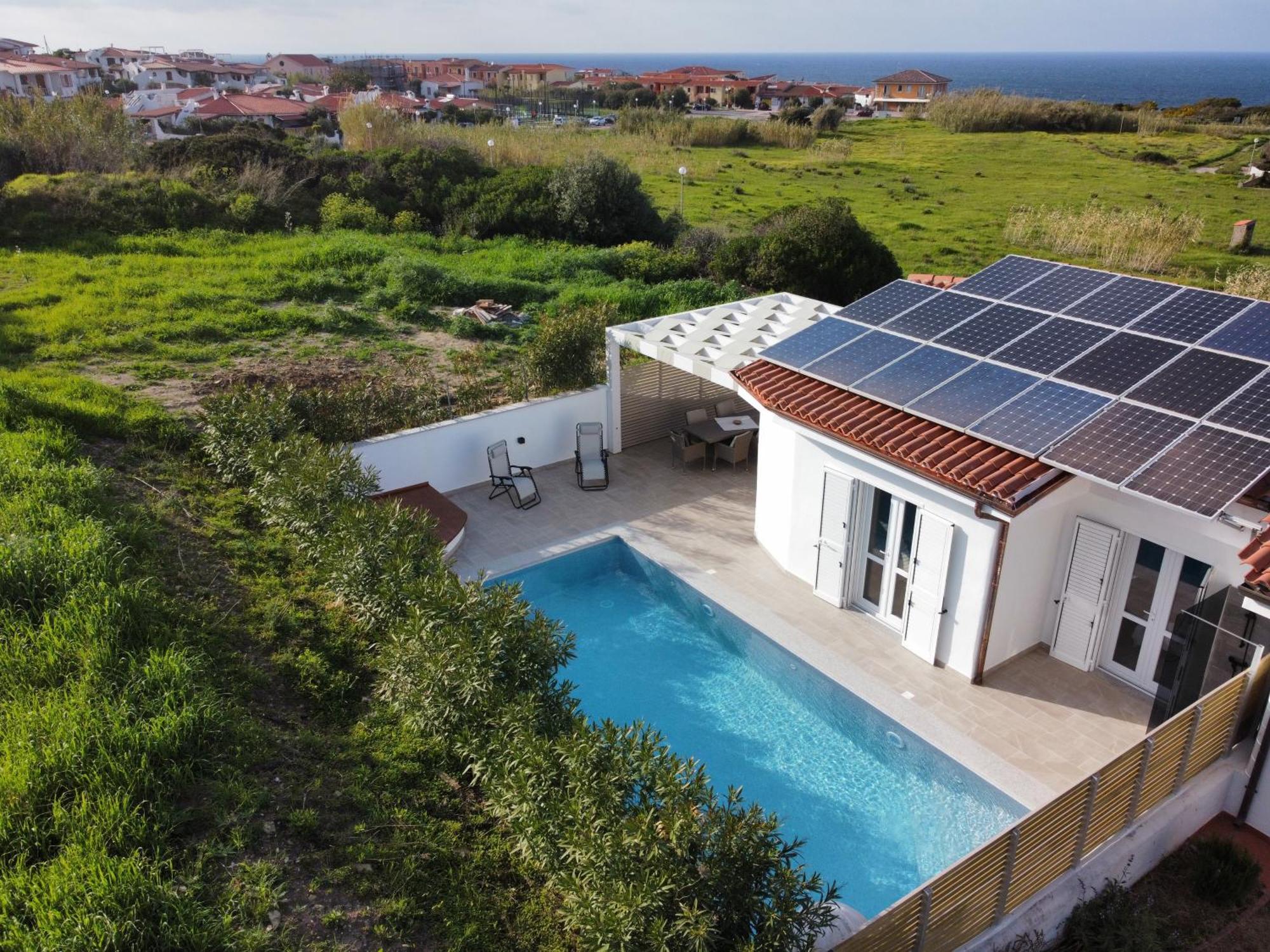 Casa Su Soli Sardu II - Sea View Валледория Экстерьер фото